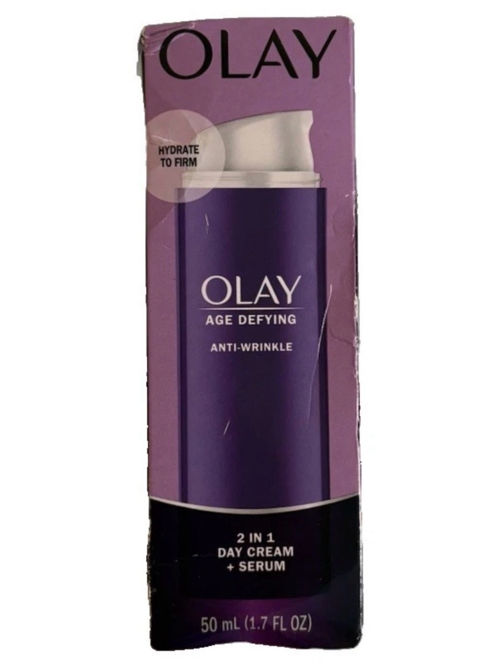OLAY Age Defying Anti-Wrinkle 2-in-1 Day Cream + Serum 1.7 fl oz